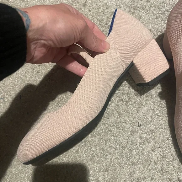 Rothy's Light Pink Mary Jane Heels - Picture 2 of 5